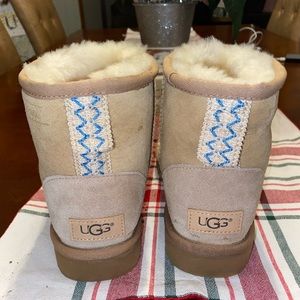 Ugg women’s Classic Mini in sand color